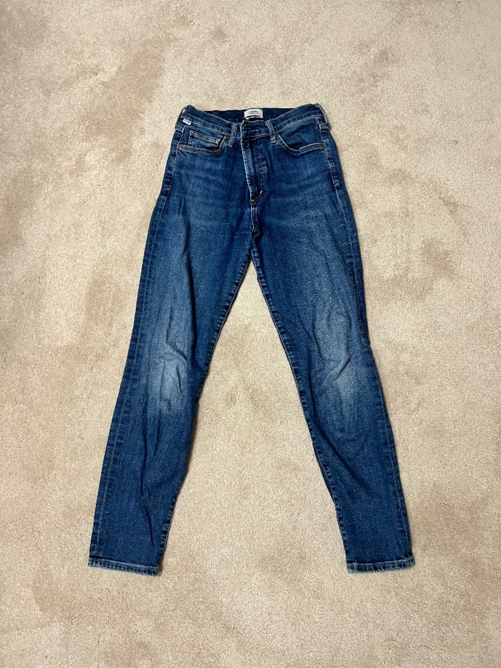 Citizens of Humanity Olivia High Rise Slim Jeans Size 28 Ankle Like New